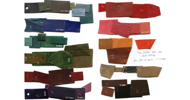 nine west projet cahier de tendances gamme couleurs formes matières stylisme sacs maroquinerie